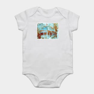 The Girls' Home - Blue Baby Bodysuit